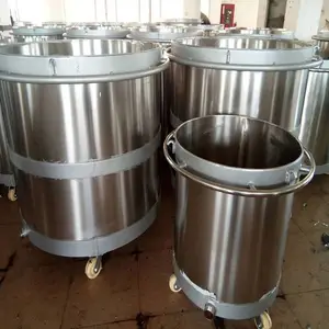 油漆色浆不锈钢拉缸 涂料移动式化工储罐分散桶