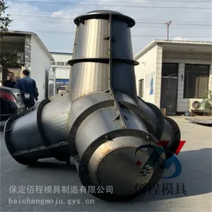 四角锥消波块模具优势特点 四角锥模具是一种常见的防浪块