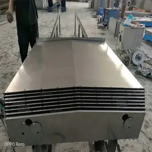 定做_cnc导轨防护罩加工中心护板机床导轨钢板防护罩
