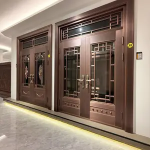 建材市场伸缩大门 曹妃甸地区厂区院落适用 定做加工更省心 本地公司包测量