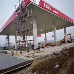 高速服务区中国石油加油站铝天花吊顶 工程300×6000长条铝扣板