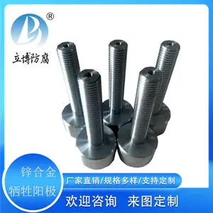 立博防腐 船用定制锌合金牺牲阳极 可提供多种规格