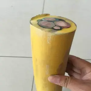 MC煤机电缆线 MCP矿用黄皮橡胶线 MCPT采煤机加强型橡套软电缆