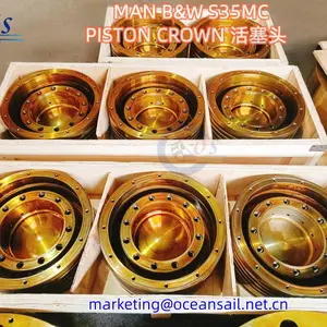 MAN B&W S35MC活塞头PISTON HEAD/PISTON CROWN