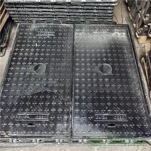 西永铸铁井盖供货 自来水通用 1000x1000 D400 承重40吨 韧性持久 排水铸铁井盖