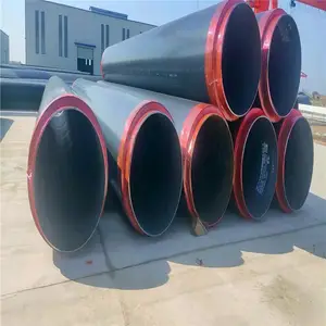 城镇小区预制直埋式聚氨酯热水保温管