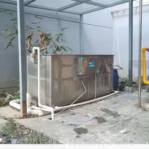 餐饮废水不锈钢隔油池,食堂污水油水分离器
