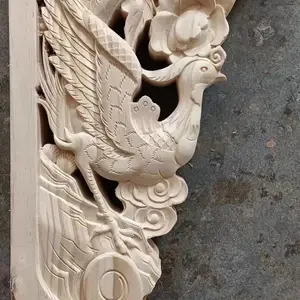 中式木雕_雕花牛腿_雕花雀替_雕花角花50厚650*400