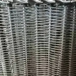 供应各种规格螺旋网带食品输送机网带润丰定制