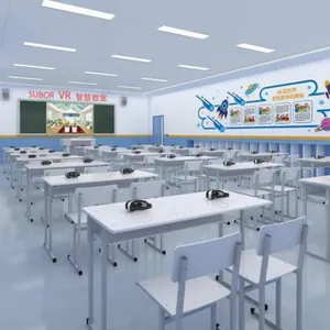 VR虚拟教室K12教育VR虚拟互动教室VR知识科普教育VR智慧教室VR体验馆