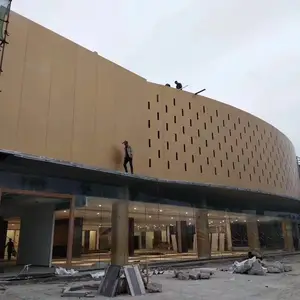 防火幕墙蜂窝铝板 建筑外层铝质复合板材氟碳油漆饰面