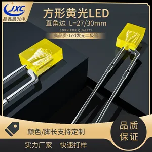 方形234斜角边LED 定制发光二极管 直角边led插件灯珠