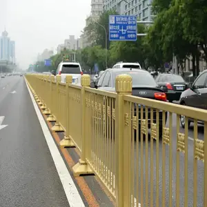 道路市政防护栏 美化环境隔离栏 人行道蓝白相间交通护栏