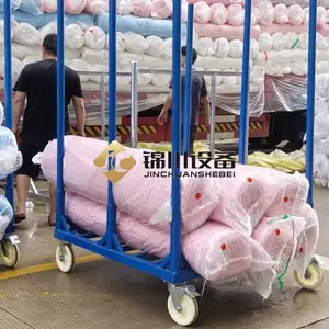 源头厂家定制钢制工具周转车 侧边挂板 汽修维修工具移动台车