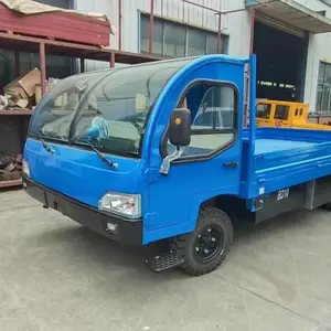 电动平板搬运车1吨载重工厂短途转运电动货车厂家直销