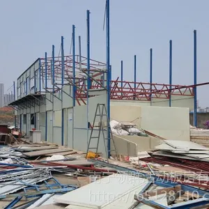 领群公司长期回收南宁规格K式彩钢板活动房以及相关建筑材料