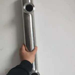 长沙共誉厂家直销不锈钢管材管件分水器,库存齐全,欢迎来电咨询。