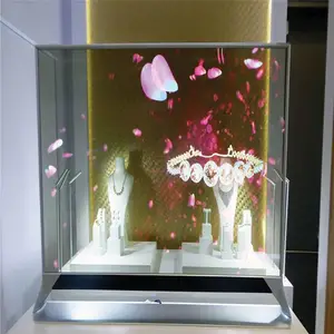 ����ֱ��55��OLED͸�����Է�����ʾ�� ������Ļ��Ƚ���2mm ֧�ֶ���ƴ��