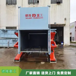 水平地埋式垃圾压缩设备 地坑式垃圾处理站 物业垃圾收集点参数
