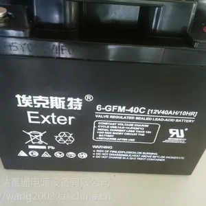 埃克斯特蓄电池12V100AH/6-GFM-100新品上市、大量走向市场