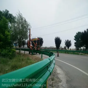 南通市道路护栏厂家直销喷塑波形护栏板 高速防撞护栏 公路波形护栏