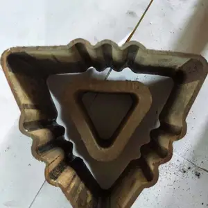鲁振异型钢管厂 镀锌梯形钢管 镀锌冷拔P型管 黑管P型管