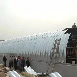 太行山高速用钢波纹涵管 3米直径镀锌波纹钢管操作方便