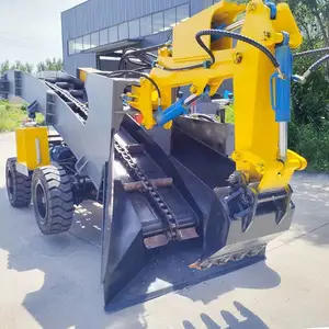 ZWY80型轮式刮板扒渣机 巷道掘进扒装输送 多路阀操作 安矿生产