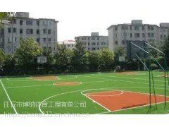 河北石家庄人造草坪厂家直销篮球场铺设河北博纳