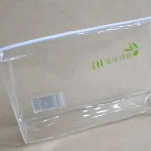 厂家定制PVC化妆品袋子 拉链透明软包装袋 洗漱日化用品袋