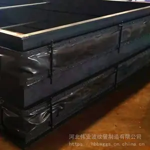 烟风道非金属膨胀节矩形补偿器脱硫伸缩节垃圾处理织物软连接