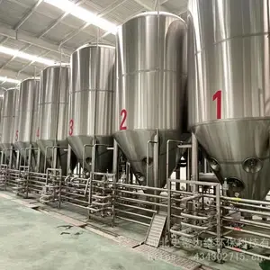 工厂型啤酒厂4吨精酿啤酒酿酒设备配置生产线啤酒设备定做