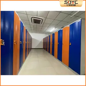 不锈钢储物柜 防火阻燃 智能虹膜 矿用更衣柜 亿宸