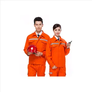 济宁黑色春秋款通用阻燃服_伟红服饰标识防静电工作服报价