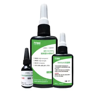 无影胶 UV紫外线灯胶水 玻璃茶几水晶修复粘结透明亚克力专用胶粘剂
