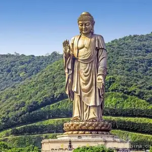 玻璃钢铜雕佛像,仿铜释迦摩尼像观音菩萨神像雕塑