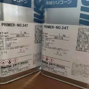 硅橡胶与金属粘合剂日本信越原装进口 PRIMER-NO.34T 胶辊胶水 硅胶粘金属胶水34T