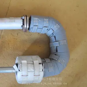 弯头保温被,可重复使用,铸铁,方便测量壁厚,弯头保温套,弯头隔热套