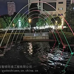 成都旱地喷泉设备厂家，喷泉水景公司，水景喷泉厂家-国科智喷