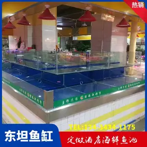 斗门镇玻璃鱼池贵不贵,金湾区两层大排档鱼池