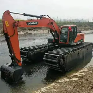水上两用挖掘机出租水陆两用挖掘机租赁船挖出租湿地挖机绞吸式挖泥船