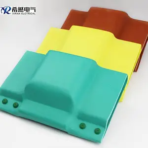 10KV高压母排接头保护盒接线搭接60*6 8 10母线热缩绝缘护套三排