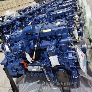 潍柴WP12G400E310电控柴油机 40混凝土拖泵用294KW发动机