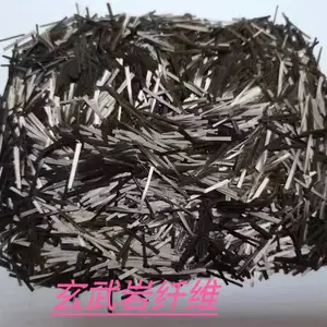 贵阳玄武岩纤维混凝土抗裂纤维6-19mm有样品