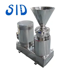 鸡骨泥湿法粉碎胶体磨，鸡骨泥火腿肠研磨分散设备SID/希德SJMF