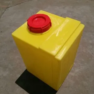 厂家直销加药箱 方形加药箱 食品级PE溶药箱 耐酸碱加药桶120L
