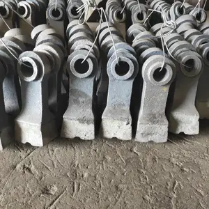 废钢粉碎机 重锤式金属边角料破碎机 2000型废旧金属破碎机双金属复合高铬合金耐磨锤头高锰钢耐磨锤头
