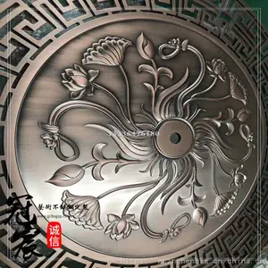 厂家专业定制2.5mm氟碳烤漆雕刻铝单板 幕墙装饰镂空雕花铝板加工