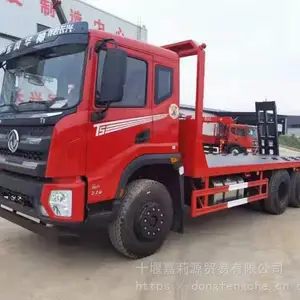 6x4东风华神270国六后八轮平板运输车图片及用途