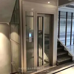 济南旭友家用电梯别墅电梯老年人上楼机电梯升降平台无障碍电梯